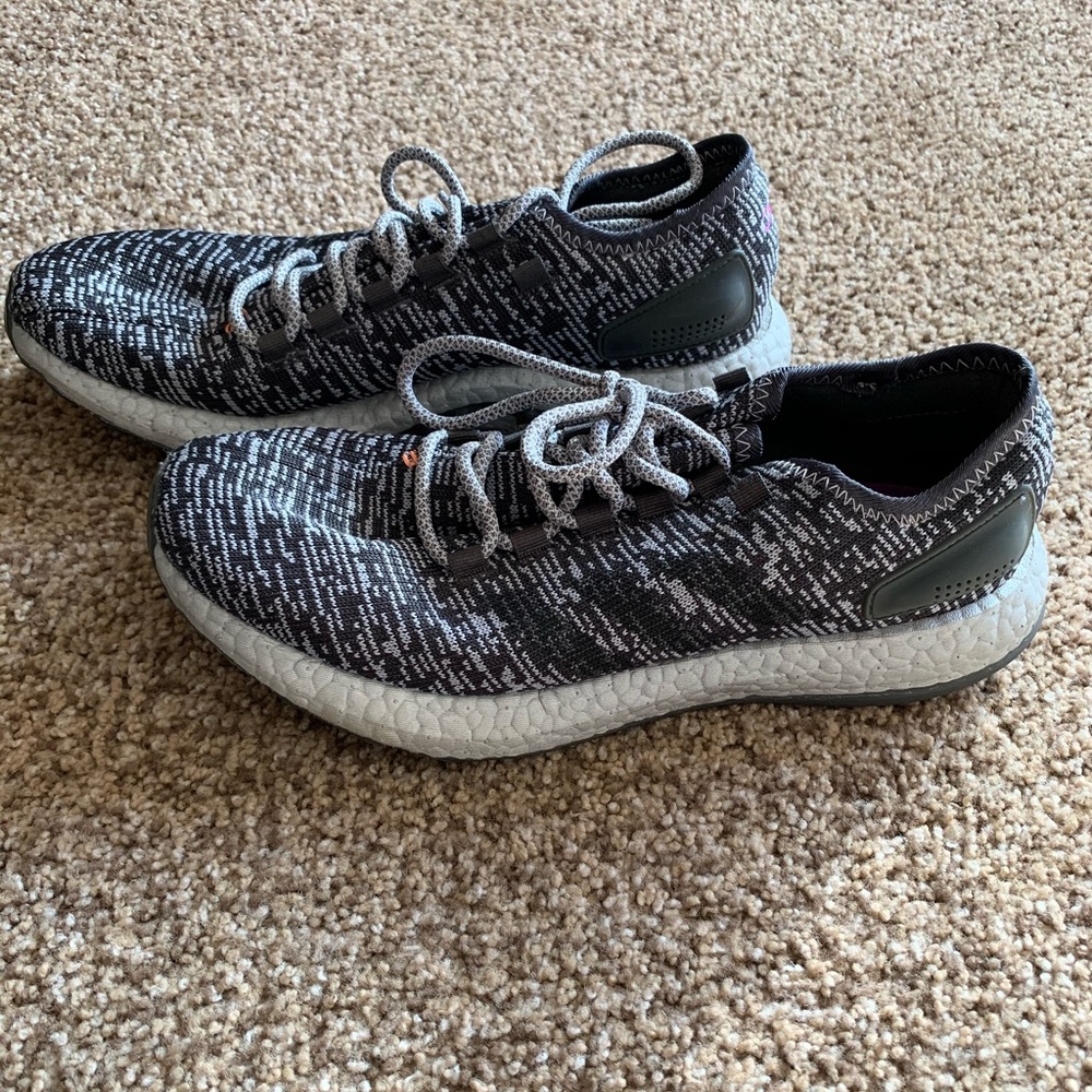adidas Pure Boost Limited Grey/Black/Grey Boost